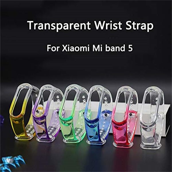 clear glacier strap for xiaomi mi band 5 strap transparent silicone wrist straps colorful wristband for mi band 5 bracelet
clear glacier strap for xiaomi mi band 5 strap transparent silicone wrist straps colorful wristband for mi band 5 bracelet