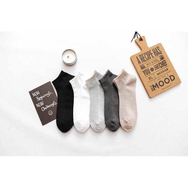 8pcs = 4 pairs / lot men cotton ankle socks for men's business casual solid color short socks male sock slippe jllfsu, Black
8pcs = 4 pairs / lot men cotton ankle socks for men's business casual solid color short socks male sock slippe jllfsu, Black