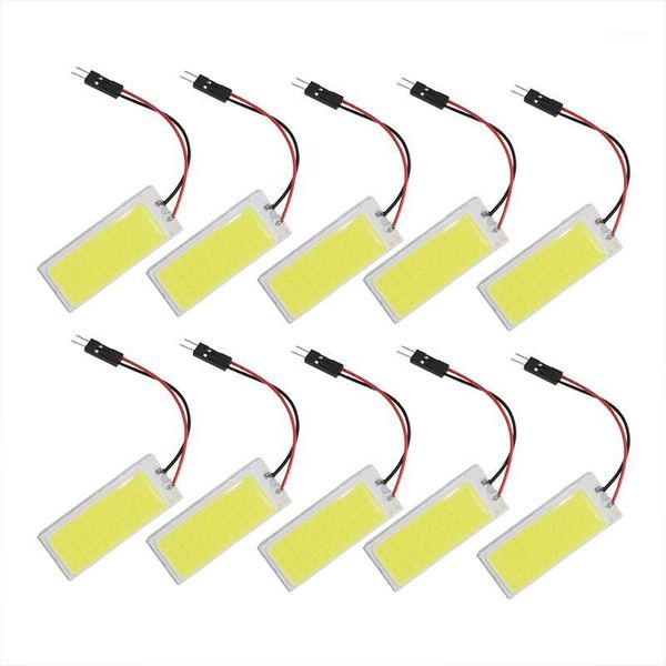 yolu 10pcs white cob led plate car interior white light bulb t10 12v reading lights1
yolu 10pcs white cob led plate car interior white light bulb t10 12v reading lights1