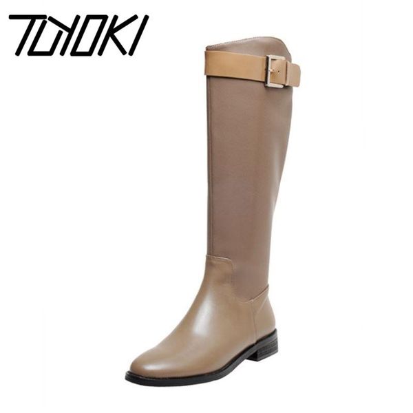 tuyoki new women knee high boots real leather zipper women long boots fashion winter shoes daily footwear size 34-40, Black
tuyoki new women knee high boots real leather zipper women long boots fashion winter shoes daily footwear size 34-40, Black