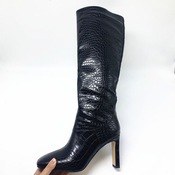 2021 new design knee boots fur warm winter shoes women fashion high heel botas woman footwear plus size 34-43 esxx, Black
2021 new design knee boots fur warm winter shoes women fashion high heel botas woman footwear plus size 34-43 esxx, Black