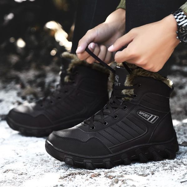 tydzsmt boots women new warm winter plush booties rubber waterproof pu snow boots ankle botas mujer invierno, Black
tydzsmt boots women new warm winter plush booties rubber waterproof pu snow boots ankle botas mujer invierno, Black