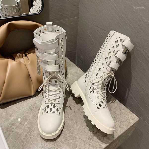 rimocy punk black leather hollow out summer boots women metal chain high street mid calf boot woman autumn 2020 motorcycle shoes1
rimocy punk black leather hollow out summer boots women metal chain high street mid calf boot woman autumn 2020 motorcycle shoes1