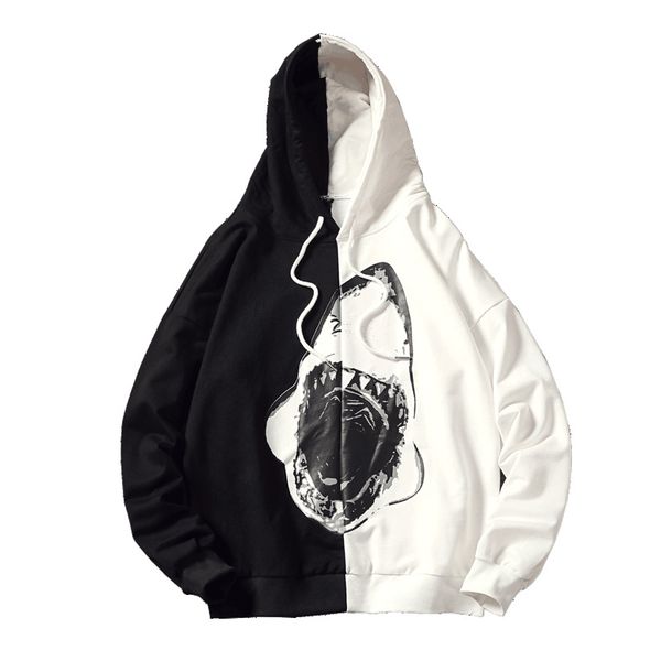 european and american street style hip-hop trend student hooded padded sweater men's hedging sports hooded plus velvet jacket, Black
european and american street style hip-hop trend student hooded padded sweater men's hedging sports hooded plus velvet jacket, Black