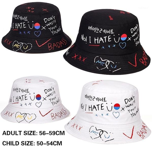 cloches summer bucket hat foldable outdoor shade beach fisherman hats fashion parent-child graffiti printing wild1
cloches summer bucket hat foldable outdoor shade beach fisherman hats fashion parent-child graffiti printing wild1