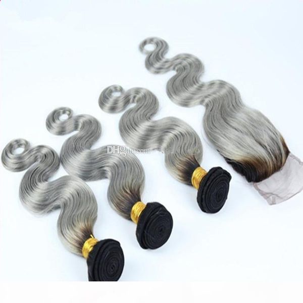 9a brazilian silver grey ombre human hair with closure 4pcs lot body wave #1b grey two tone brazilian ombre 3bundles with closure, Black
9a brazilian silver grey ombre human hair with closure 4pcs lot body wave #1b grey two tone brazilian ombre 3bundles with closure, Black