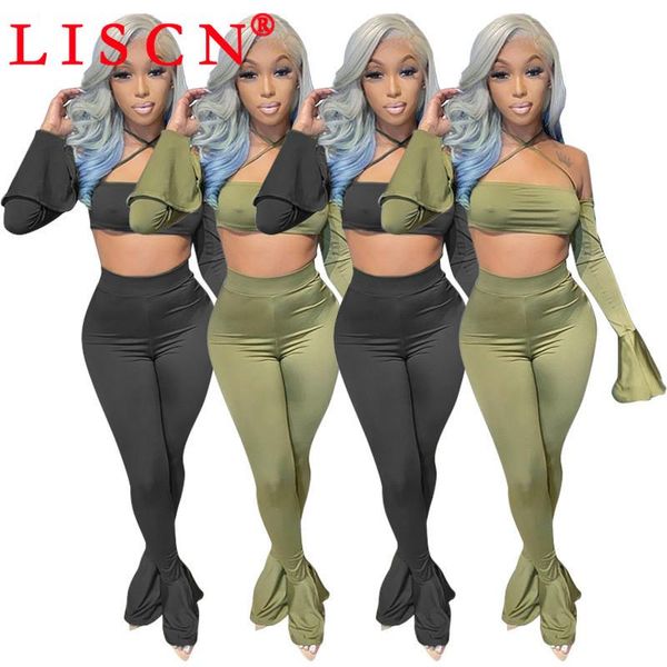 bulk items wholesale lots two-piece solid color hanging neck flared sleeves tracksuit women 15 sets hipping with dhl k5850, Gray
bulk items wholesale lots two-piece solid color hanging neck flared sleeves tracksuit women 15 sets hipping with dhl k5850, Gray