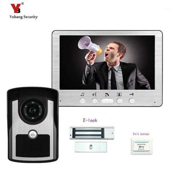 video door phones yobang security hip 7"color phone intercom system wired bell with ir camera hands monitor1
video door phones yobang security hip 7"color phone intercom system wired bell with ir camera hands monitor1
