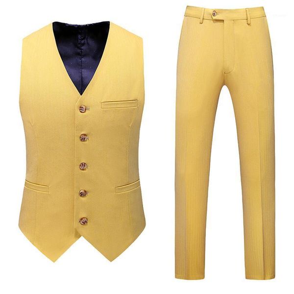 business men's vest suits vintage fashion casual 2 piece vest trousers single-breasted slim fit suit wedding event meeting1, White;black
business men's vest suits vintage fashion casual 2 piece vest trousers single-breasted slim fit suit wedding event meeting1, White;black