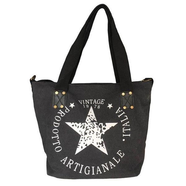 vintage star printed canvas tote handbag women multifunctional travel shoulder bag letters messenger bolsos shopping bag 2020
vintage star printed canvas tote handbag women multifunctional travel shoulder bag letters messenger bolsos shopping bag 2020