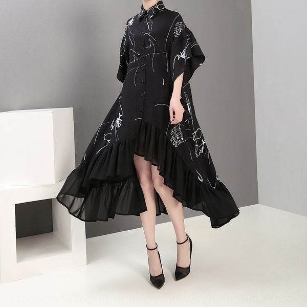 chiffon summer 2020 japan and korea large women's fashion new loose skirt 3751 dressshirt dress shirt dress l4nfx, Black;gray
chiffon summer 2020 japan and korea large women's fashion new loose skirt 3751 dressshirt dress shirt dress l4nfx, Black;gray