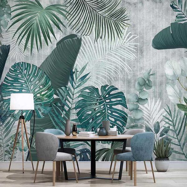 drop shipping custom wall mural papel de parede nordic tropical plants leaf murals modern pastoral waterproof canvas wallpaper1
drop shipping custom wall mural papel de parede nordic tropical plants leaf murals modern pastoral waterproof canvas wallpaper1