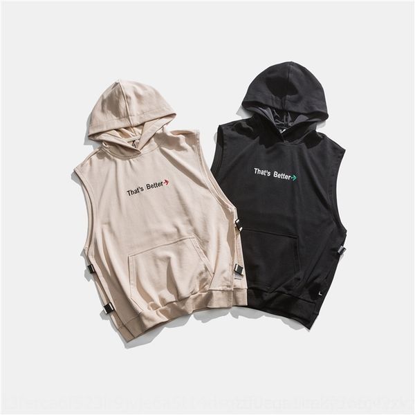 z5h23 wei coat embroidered sweater sili studio 2020 sleeveless letter embroidered spring hooded sweater men's loose casual fashion bran, Black
z5h23 wei coat embroidered sweater sili studio 2020 sleeveless letter embroidered spring hooded sweater men's loose casual fashion bran, Black
