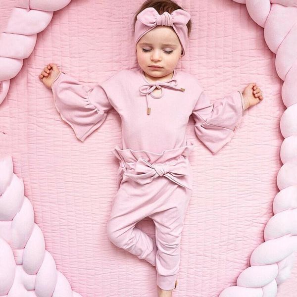 casual children baby girl clothes simple solid color horn long-sleeved trousers + headband 3pcs1, White
casual children baby girl clothes simple solid color horn long-sleeved trousers + headband 3pcs1, White