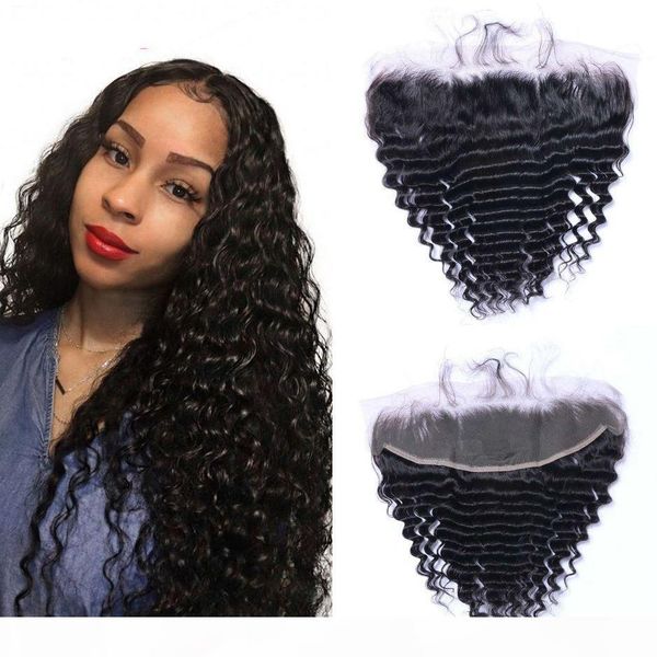 preplucked deep wave lace frontal closure malaysian human hair 13x4 ear to ear frontal remy hair extensions, Black;brown
preplucked deep wave lace frontal closure malaysian human hair 13x4 ear to ear frontal remy hair extensions, Black;brown