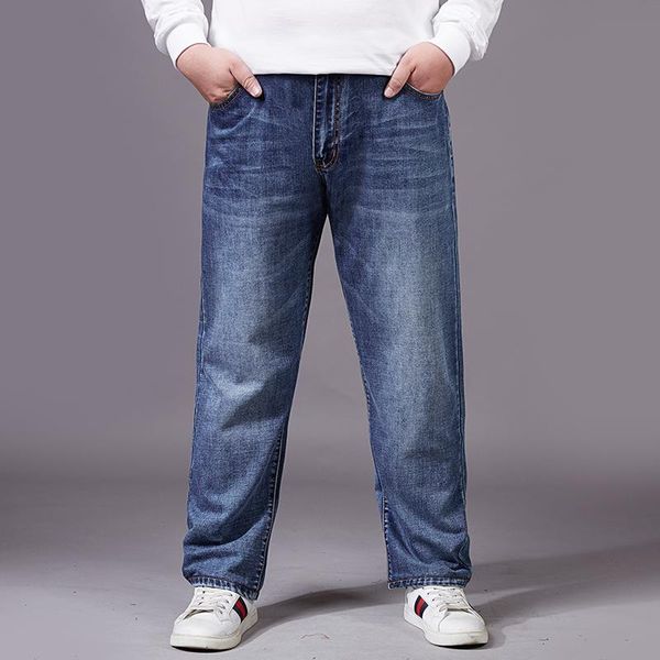 men's jeans over size 40 42 44 46 48 men trousers 2021 arrival autumn spring casual loose hip hop pants brand clothing, Blue
men's jeans over size 40 42 44 46 48 men trousers 2021 arrival autumn spring casual loose hip hop pants brand clothing, Blue