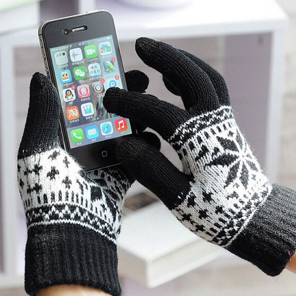 snowflake new fashion knitted screen touch selling phone glove warm winter gloves lovers gift good quality
snowflake new fashion knitted screen touch selling phone glove warm winter gloves lovers gift good quality