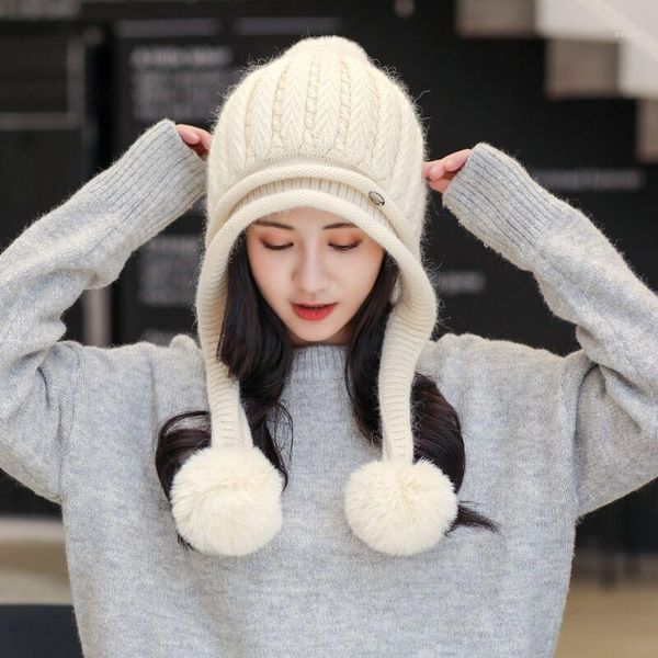 wool thicken hats women winter fashion beanies sweet all-match hedging cap velvet wool hat student hair ball caps warm knit hat1, Blue;gray
wool thicken hats women winter fashion beanies sweet all-match hedging cap velvet wool hat student hair ball caps warm knit hat1, Blue;gray