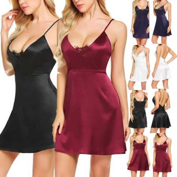 lingerie women silk lace robe dress babydoll nightdress sleepwear kimono1, Black;red
lingerie women silk lace robe dress babydoll nightdress sleepwear kimono1, Black;red