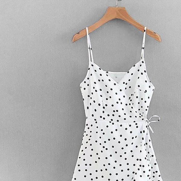 summer dress women 2021 dress ladies high waist dot printing mini dresses vestidos back lacing straps backless dress j30, Black;gray
summer dress women 2021 dress ladies high waist dot printing mini dresses vestidos back lacing straps backless dress j30, Black;gray