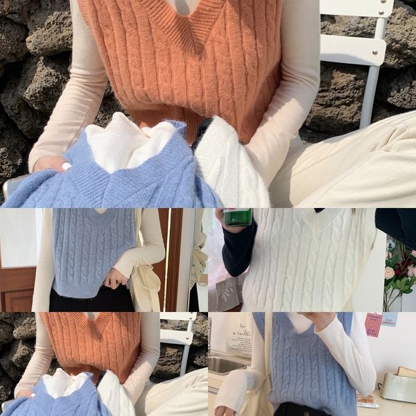 fpyls осень 2020 корейской женщина свободной версия светого белья v-образный вырез без рукавов осени 2020 корейской версии свободного vestli, White;black
fpyls осень 2020 корейской женщина свободной версия светого белья v-образный вырез без рукавов осени 2020 корейской версии свободного vestli, White;black