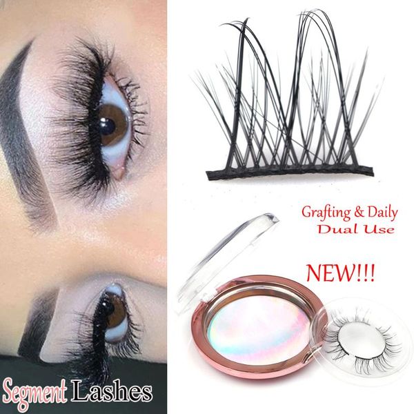 false eyelashes 1 set/ 8 segment lashes wispy fluffy long natural handmade grafting & daily dual use eye makeup extension tools
false eyelashes 1 set/ 8 segment lashes wispy fluffy long natural handmade grafting & daily dual use eye makeup extension tools
