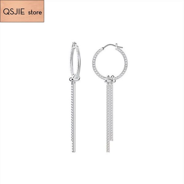 qsje swa new exquisite noble temperament tassel female earrings charming fashion jewelry, Golden;silver
qsje swa new exquisite noble temperament tassel female earrings charming fashion jewelry, Golden;silver