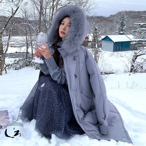2021 new elegant winter fur collar female with hood down jacket outerwear fo28, Black
2021 new elegant winter fur collar female with hood down jacket outerwear fo28, Black