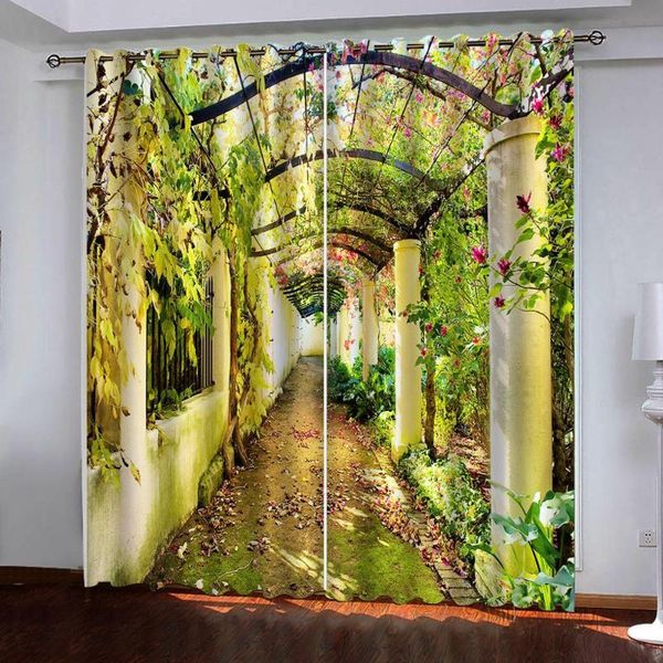 curtain & drapes blackout 3d printing corridor flowers window fabric living room bedroom blinds decor custom size
curtain & drapes blackout 3d printing corridor flowers window fabric living room bedroom blinds decor custom size