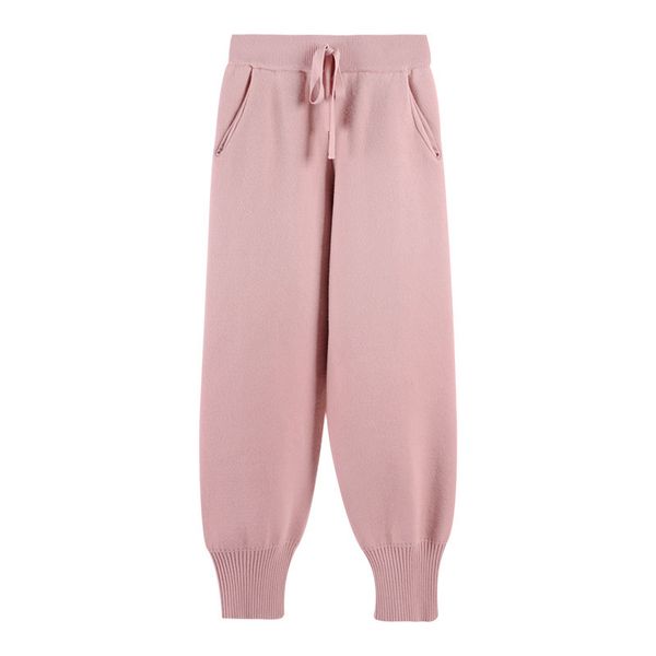 hlbcbg women elastic waist drawstring trousers thick knitted harem pants autumn winter sport swear women's pants new bottoms lj201030, Black;white
hlbcbg women elastic waist drawstring trousers thick knitted harem pants autumn winter sport swear women's pants new bottoms lj201030, Black;white