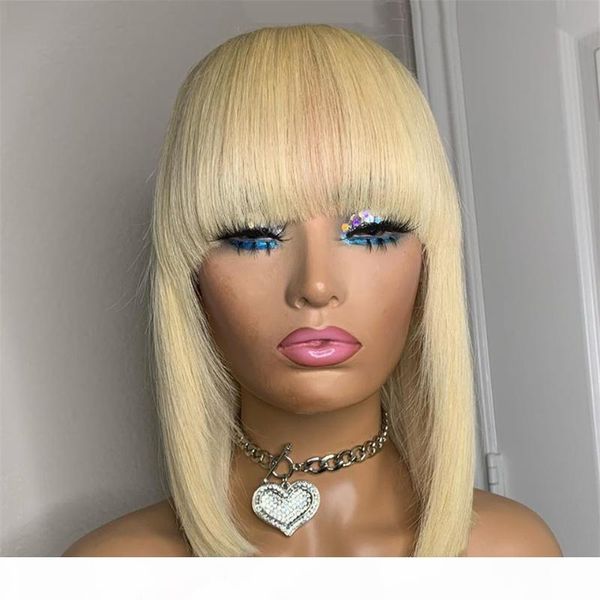 13x4 lace front human hair wig 150% straight for black women #613 brazilian remy hair lace front wig with bangs perruque humaine, Black;brown
13x4 lace front human hair wig 150% straight for black women #613 brazilian remy hair lace front wig with bangs perruque humaine, Black;brown