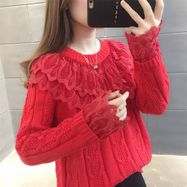 autumn new female sweater korean fashion rent amendment pullovers elegant knitted shirt casual office r734 lfz5, White;black
autumn new female sweater korean fashion rent amendment pullovers elegant knitted shirt casual office r734 lfz5, White;black