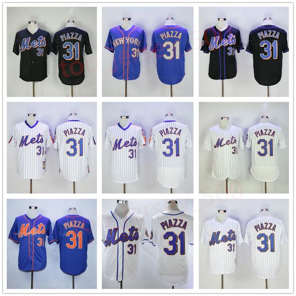 men retror 2000 vintage baseball 31 mike piazza jersey blue white grey black team all stitched cooperstown pullover pinstripe retire, Blue;black
men retror 2000 vintage baseball 31 mike piazza jersey blue white grey black team all stitched cooperstown pullover pinstripe retire, Blue;black