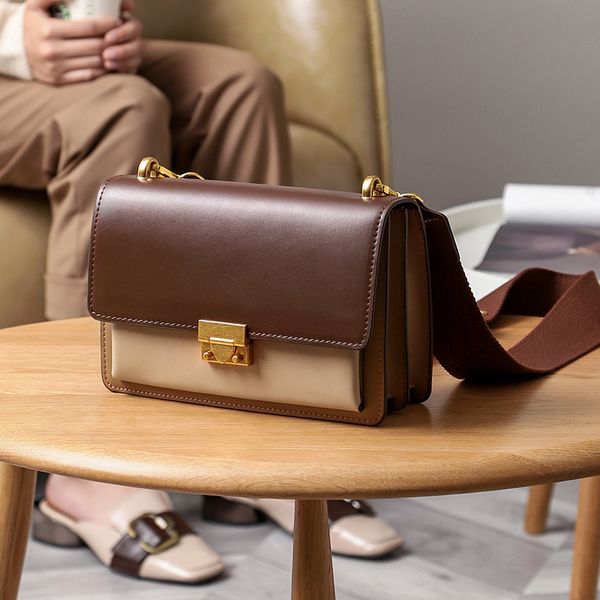 woonam women fashion bag genuine calf leather contrast color flap baguette handbag satchel shoulder bag wb763
woonam women fashion bag genuine calf leather contrast color flap baguette handbag satchel shoulder bag wb763