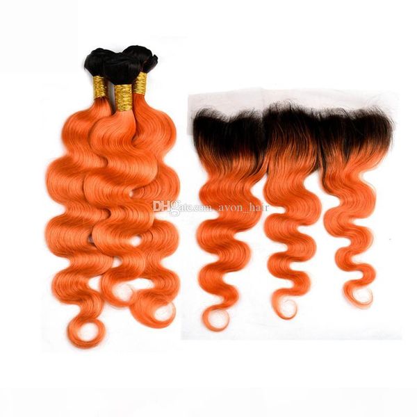 dark roots color orange 3 bundles with lace frontal ombre 1b orange 350 body wave hair weaves with ear to ear frontal 13x4, Black;brown
dark roots color orange 3 bundles with lace frontal ombre 1b orange 350 body wave hair weaves with ear to ear frontal 13x4, Black;brown