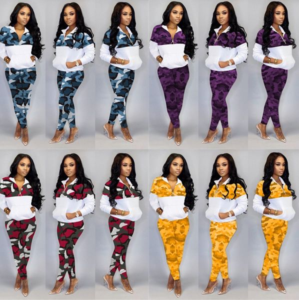 женщины tracksuit плюс размер камуфляж длинные рукава свитер пальто молния куртки леггинсы мода два piece set outfit спортивный костюм e1014, Gray
женщины tracksuit плюс размер камуфляж длинные рукава свитер пальто молния куртки леггинсы мода два piece set outfit спортивный костюм e1014, Gray