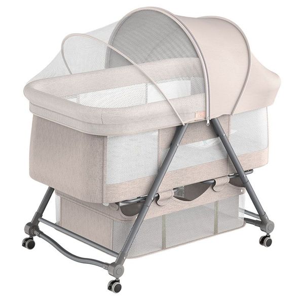 newborn cradle portable mobile crib foldable big bed baby cradle can be spliced installation big bed
newborn cradle portable mobile crib foldable big bed baby cradle can be spliced installation big bed