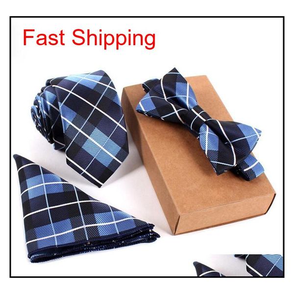 3pcs slim tie set men bow tie and handkerchief bowtie necktie cravate homme noeud papillon man corbatas qyliij queen66, Blue;white
3pcs slim tie set men bow tie and handkerchief bowtie necktie cravate homme noeud papillon man corbatas qyliij queen66, Blue;white