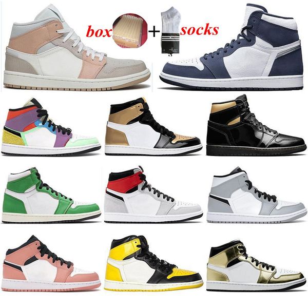 with box 2021 jumpman 1 1s men basketball shoes volt gold zen green lakers yellow women mens trainers outdoor sports sneakers eur 36-46, White;red
with box 2021 jumpman 1 1s men basketball shoes volt gold zen green lakers yellow women mens trainers outdoor sports sneakers eur 36-46, White;red