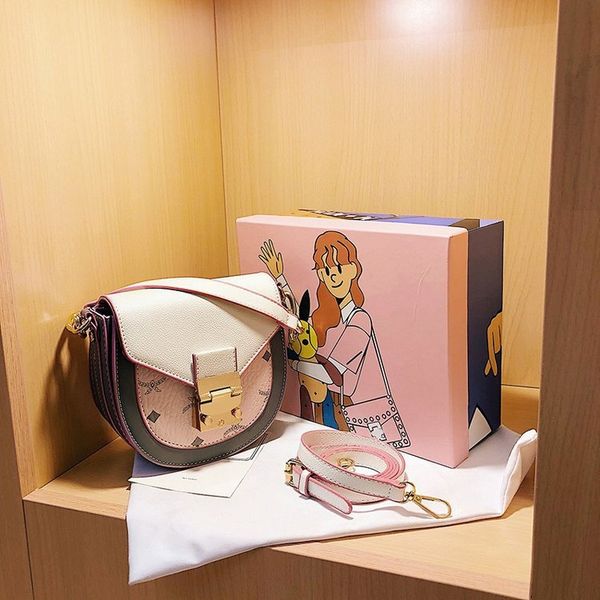 women's with gift box new 2020 crossbody cover contrast color pu shaped semicircle saddle bag saddle bag lotbk
women's with gift box new 2020 crossbody cover contrast color pu shaped semicircle saddle bag saddle bag lotbk