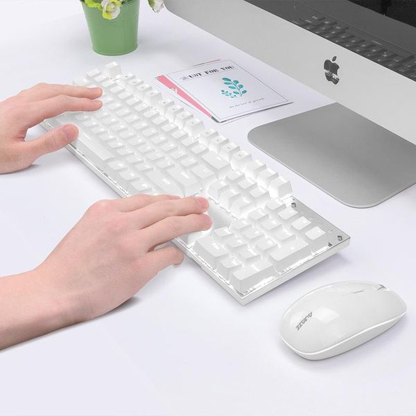 ajazz a3008 wireless machinery keyboard and mouse set keyclick computer notes deskthis office game charging
ajazz a3008 wireless machinery keyboard and mouse set keyclick computer notes deskthis office game charging