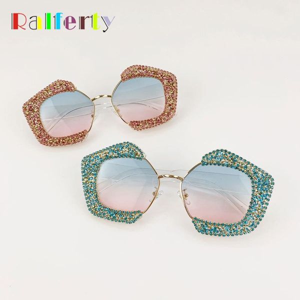 sunglasses ralferty luxury bling women brand designer irregular frame sun glasses female crystal gradient sunglases g1713, White;black
sunglasses ralferty luxury bling women brand designer irregular frame sun glasses female crystal gradient sunglases g1713, White;black