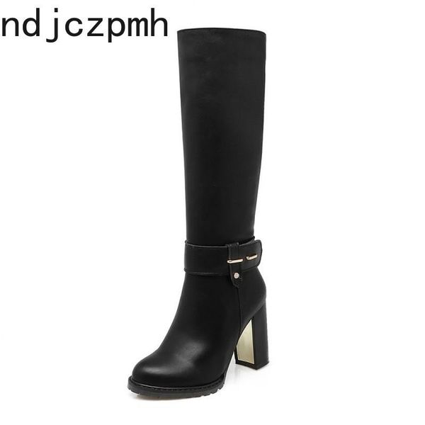 boots женщины осень и зима новая мода круглый голова zipper высокий каблук высокий tube женская обувь размер 34-43 высота каблука 9см черный, Black
boots женщины осень и зима новая мода круглый голова zipper высокий каблук высокий tube женская обувь размер 34-43 высота каблука 9см черный, Black