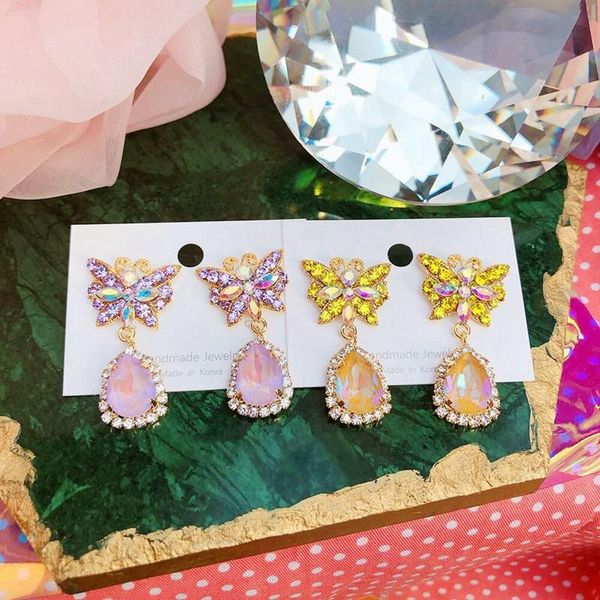 dangle & chandelier korean elegant luxury butterfly rhinestone earrings for women girls fashion watherdrop crystal party jewelry, Silver
dangle & chandelier korean elegant luxury butterfly rhinestone earrings for women girls fashion watherdrop crystal party jewelry, Silver