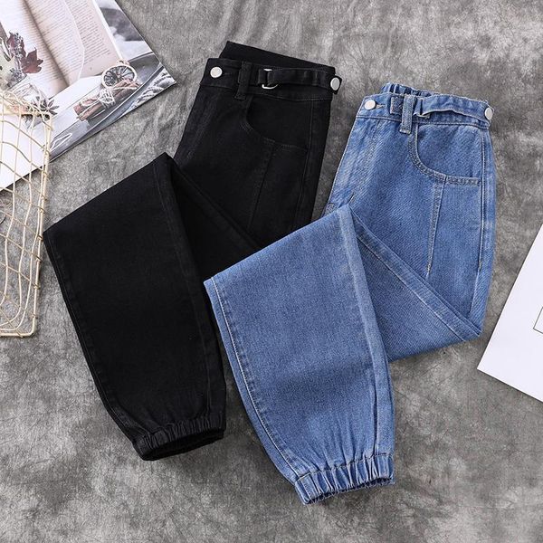 jeans woman high waist plus size zipper fly loose full length autumn new fashion femme denim harem pants, Blue
jeans woman high waist plus size zipper fly loose full length autumn new fashion femme denim harem pants, Blue
