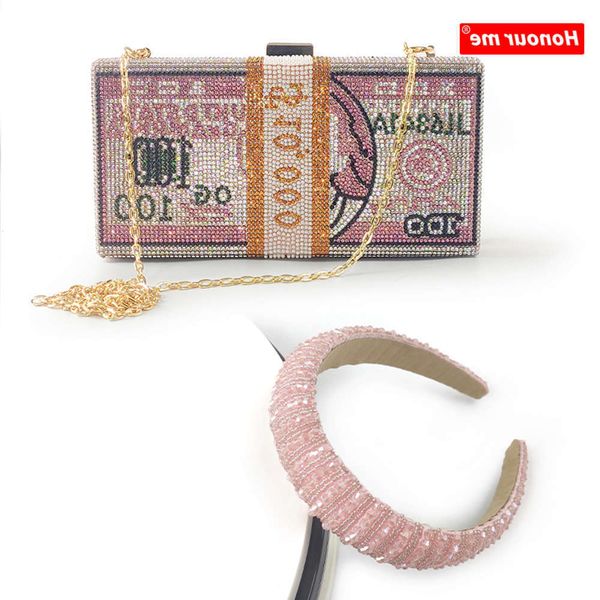 wholesale new design glitter shiny luxury diamond evening clutch bling bag money rhinestone with headband sets
wholesale new design glitter shiny luxury diamond evening clutch bling bag money rhinestone with headband sets