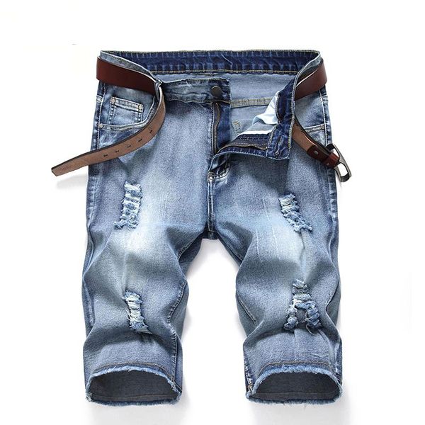 men's jeans personalized denim trousers, fashion, slim, simple comfortable cotton men ruined short shorts ripped paint, Blue
men's jeans personalized denim trousers, fashion, slim, simple comfortable cotton men ruined short shorts ripped paint, Blue