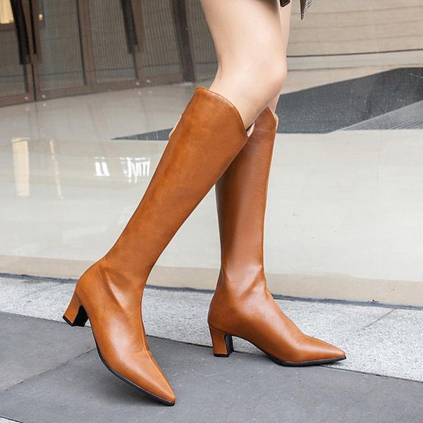 women knee high boots leather cowboy cowgirl boots pointed toe slip-on western girls motorcycle shoes woman ladies, Black
women knee high boots leather cowboy cowgirl boots pointed toe slip-on western girls motorcycle shoes woman ladies, Black