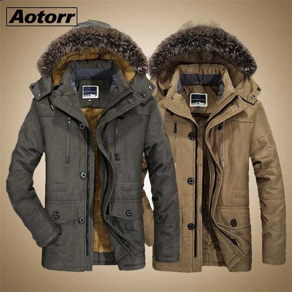 men's fur collar windproof parkas winter militory fashion jacket men thick casual outwear jacket plus size 6xl velvet warm coat 220124, Black;brown
men's fur collar windproof parkas winter militory fashion jacket men thick casual outwear jacket plus size 6xl velvet warm coat 220124, Black;brown