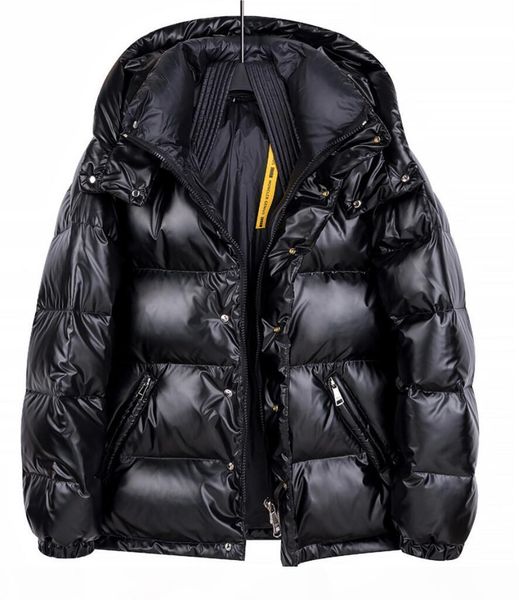2021 new 90 white duck down high fluffy thickening warm men and women with winter clothing trend bright face down jacket coat, Black
2021 new 90 white duck down high fluffy thickening warm men and women with winter clothing trend bright face down jacket coat, Black